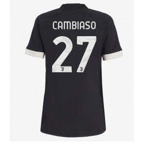 Juventus Andrea Cambiaso #27 Tredje trøje Dame 2023-24 Kort ærmer